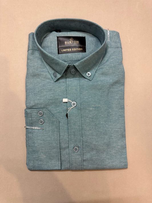 TS - 1013 (Light Green Chambray )