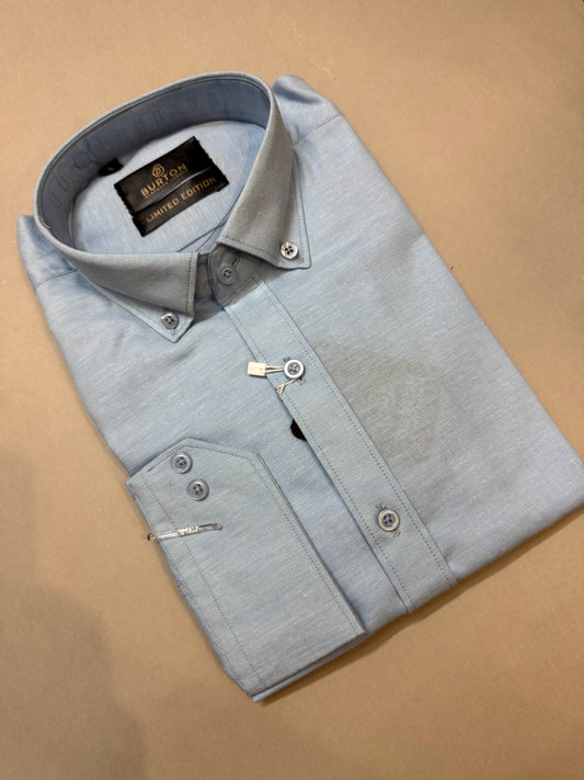 TS - 1018 (Sky Blue Chambray)