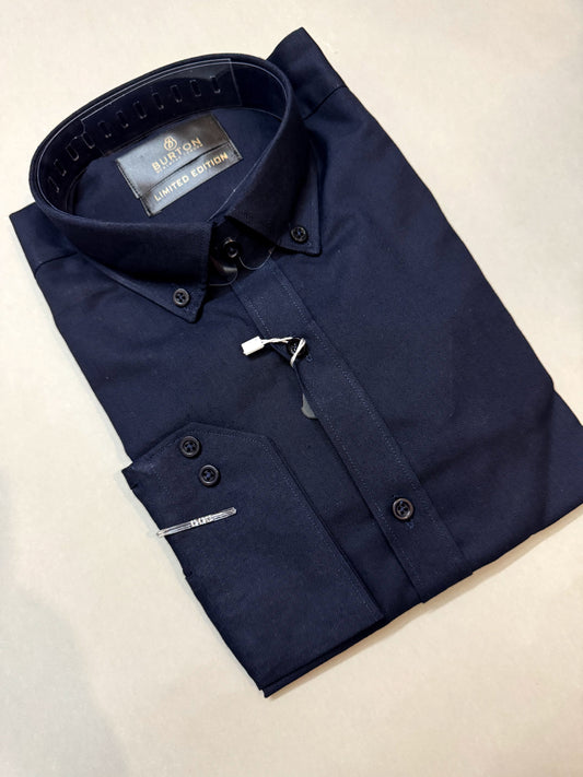 TS - 1021 (Navy Blue Chambray)